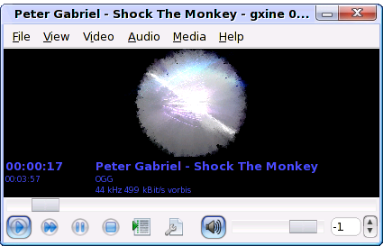 Converted file playing