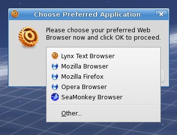 Choose browser