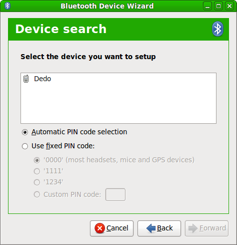 Select device