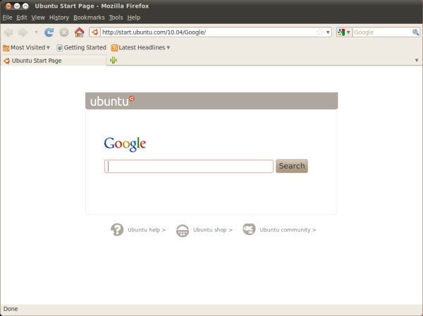 Firefox example