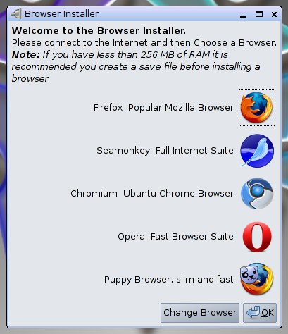 Choose browser