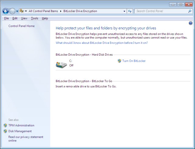 BitLocker