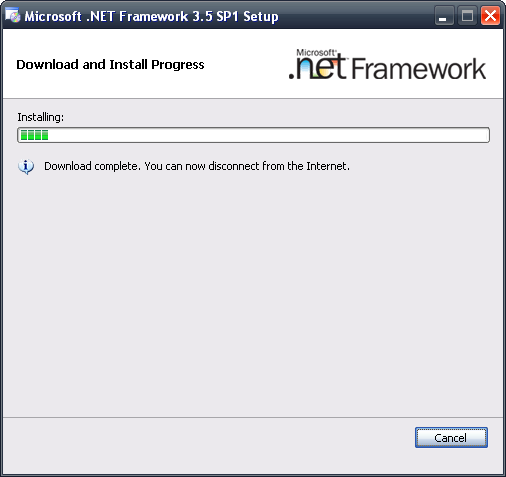 .NET installation