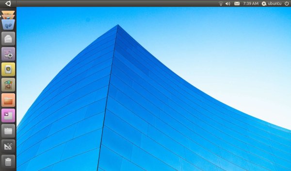 Blue desktop