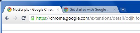 Tabs on top, Chrome