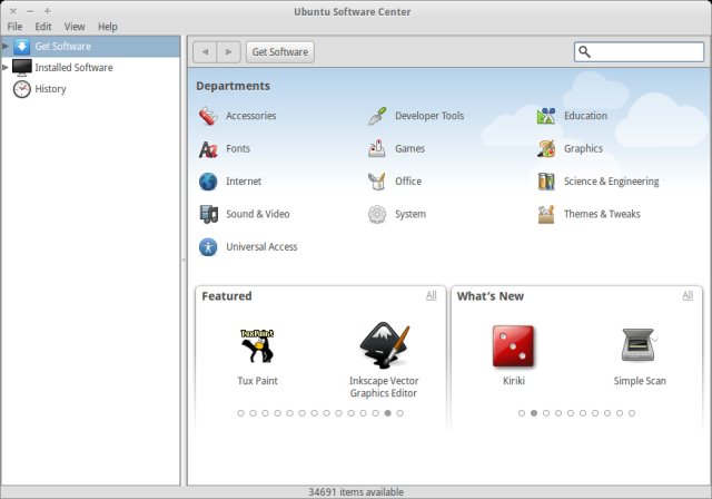 Ubuntu Software Center