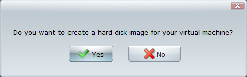 Create disk image