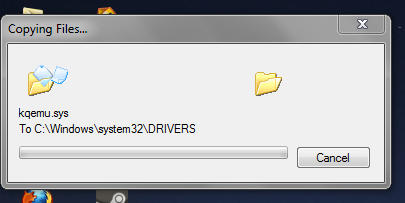 Copying drivers