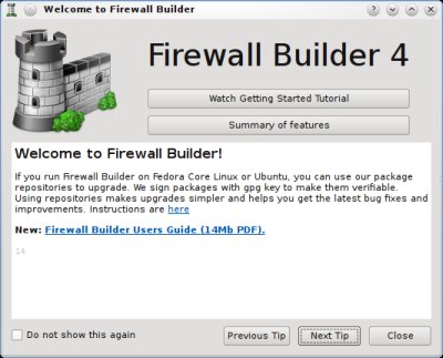 Firewall builder