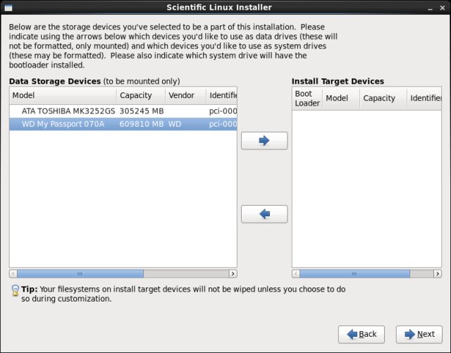 External installation