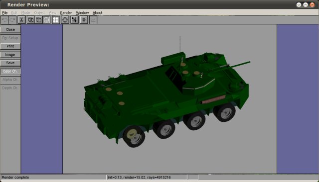 Render with artifacts