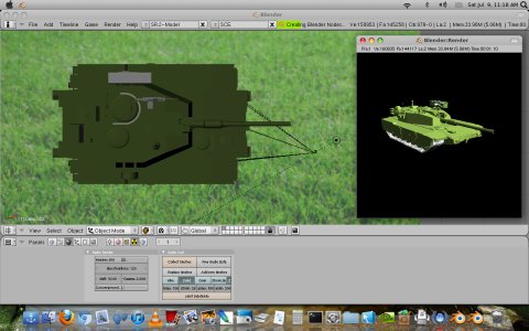 With background image