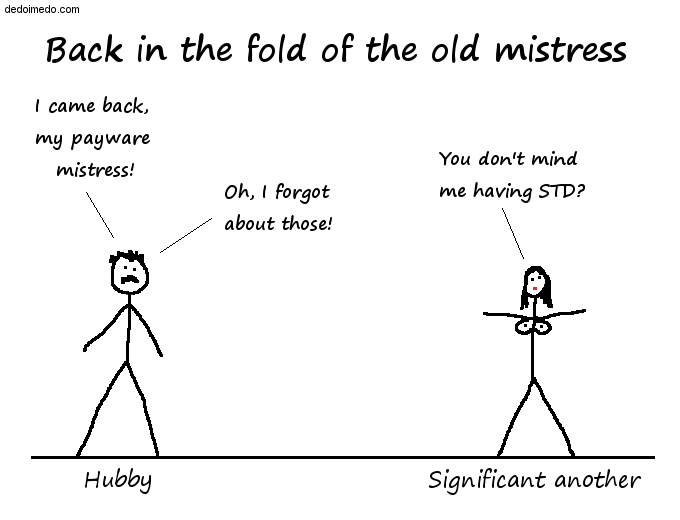 Back with old mistress