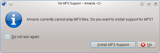 MP3 support