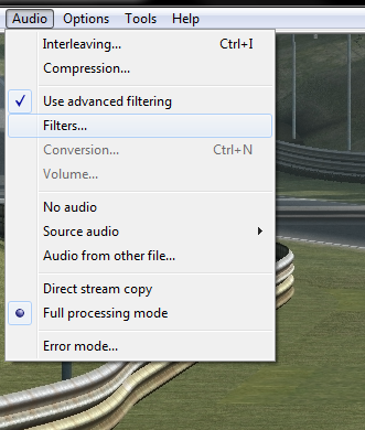 Audio filters
