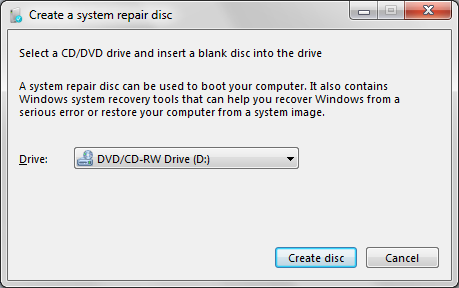 Repair disc