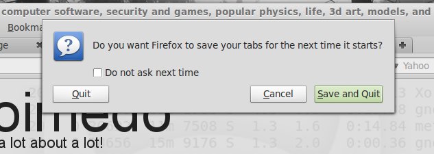 Warning message, larger