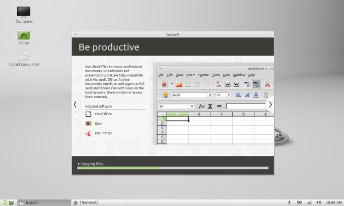 Fallback mode, installing