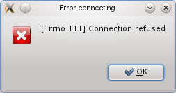 Connection refused