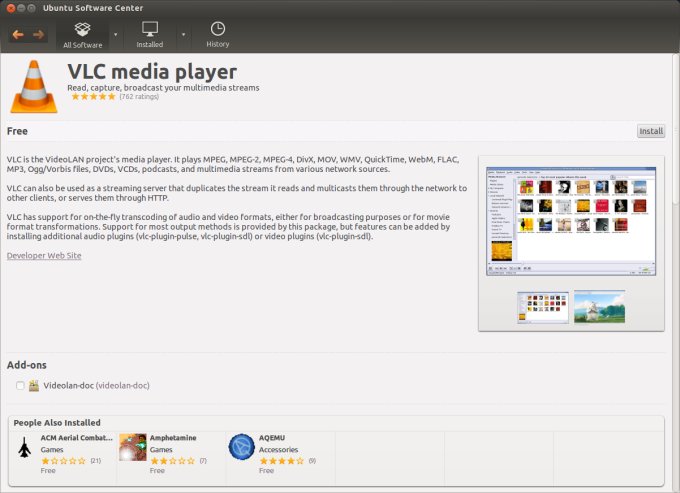 Software Center revamped
