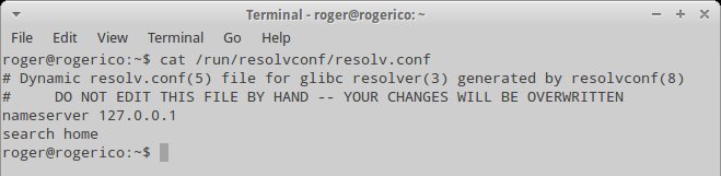 New location of resolv.conf