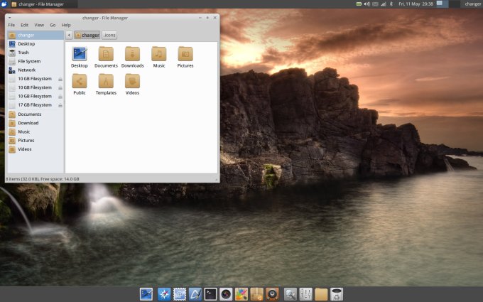 With new icons, wallpaper