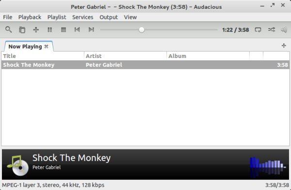 Audacious exposed now