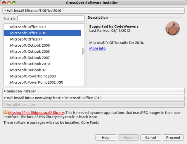 Nonintuitive main window