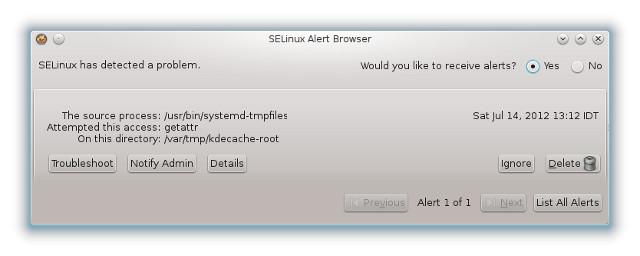 SELinux nonsense