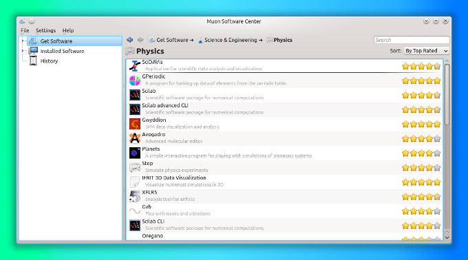Muon package manager
