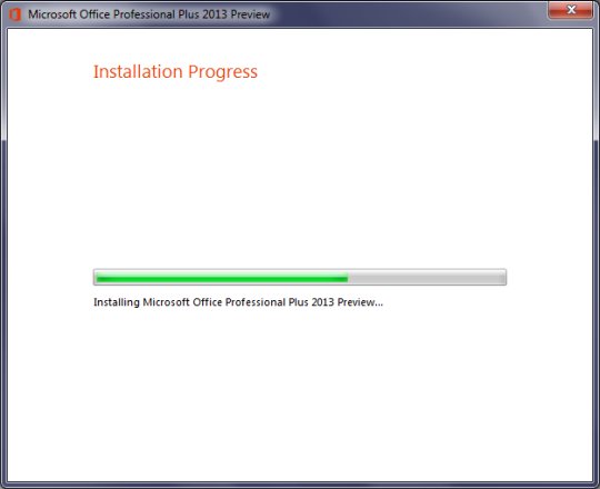 Installing
