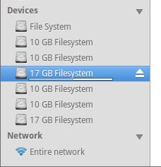 No umount via eject button