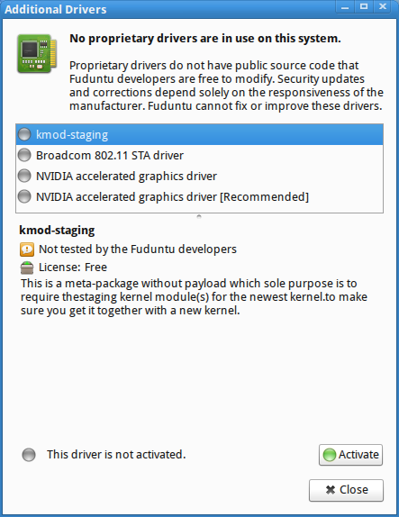Additional drivers, zoomed