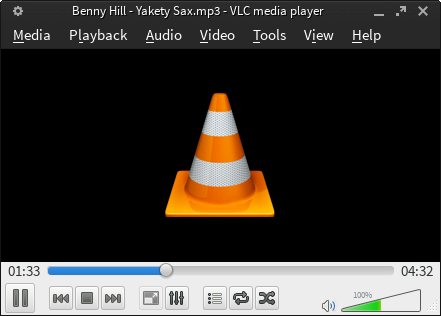 Sound works in VLC