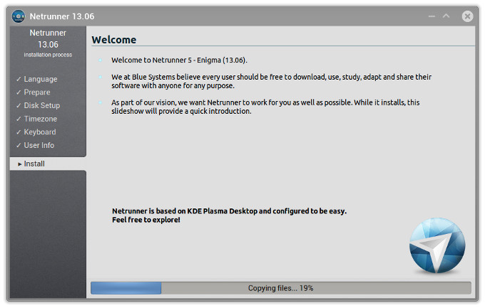Installing, slideshow