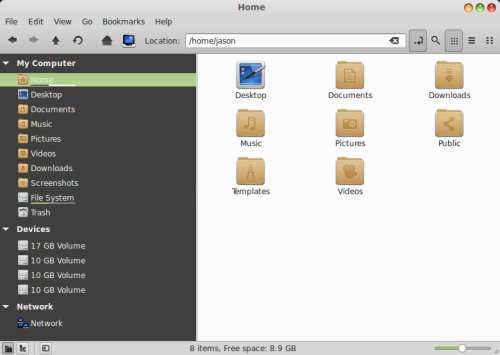 Nemo, file manager