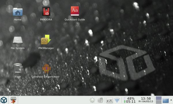 Main desktop