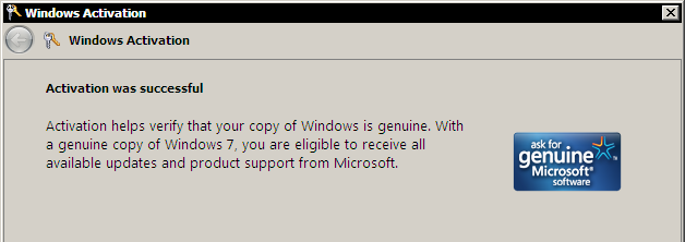 Older activation method