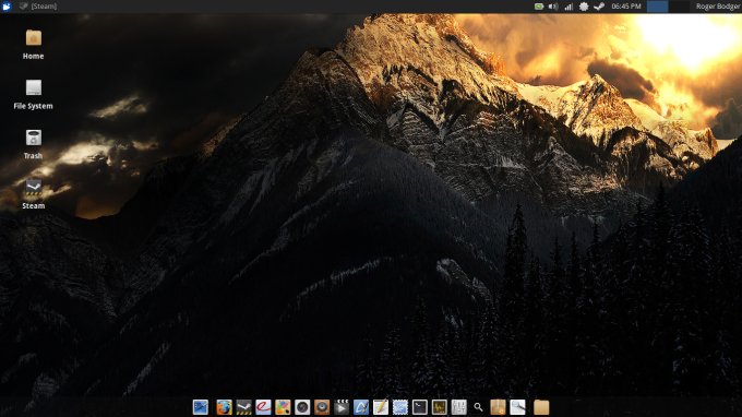 Almost final looks, with Steam icon