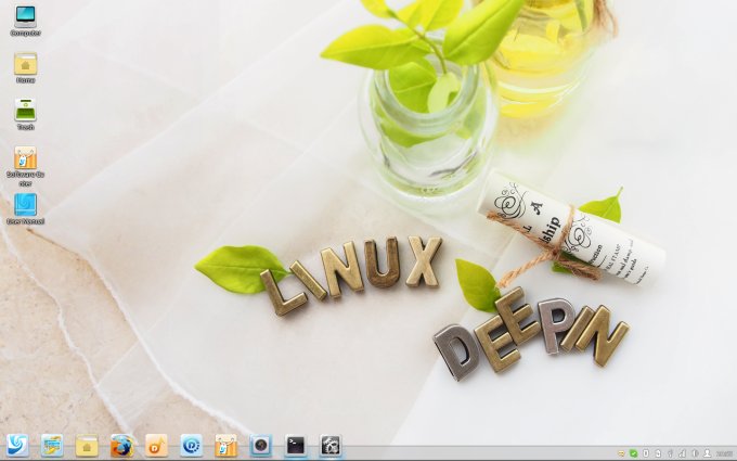 Changed desktop theme