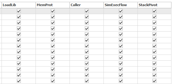 Toggle mitigations