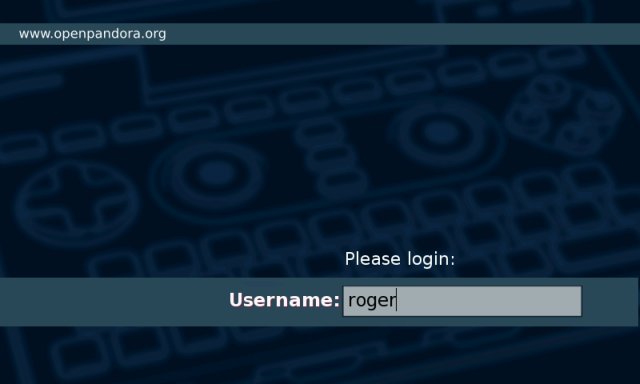 Login prompt