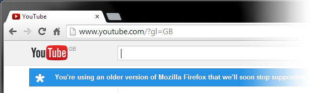 Unsupported browser