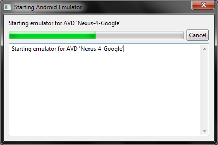 Starting emulator, no HAXM