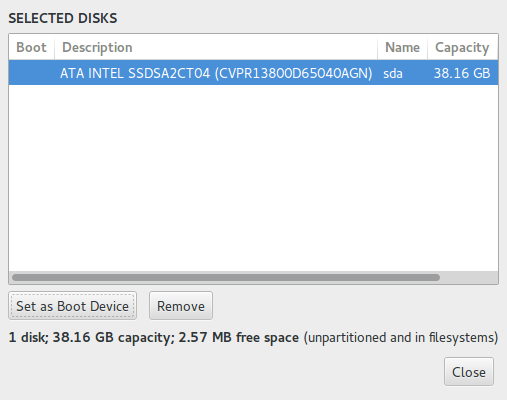 Bootloader setup, not intuitive