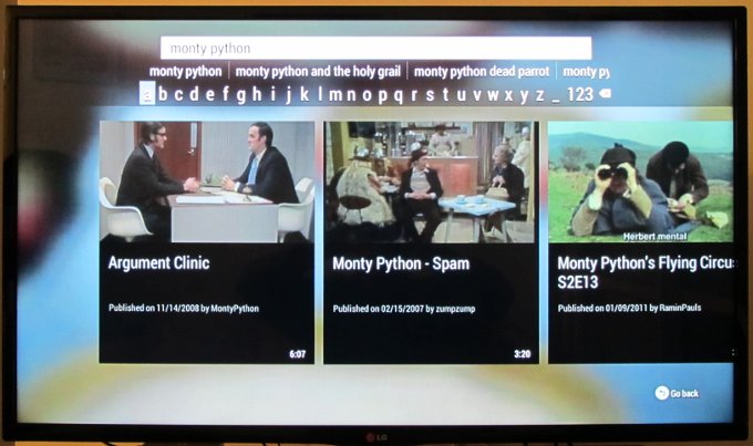 Youtube search, more