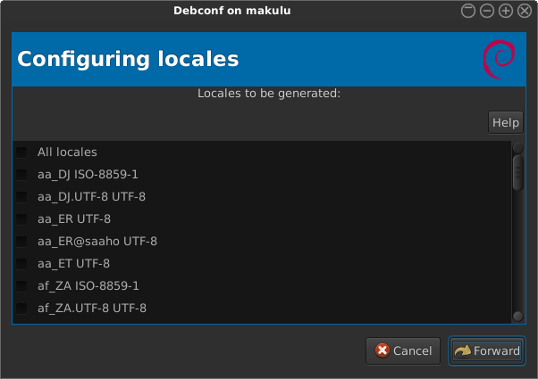 Installer, too geeky