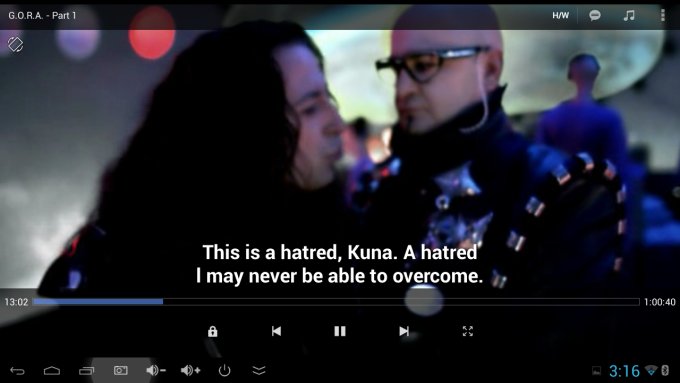 Subtitles, MX Player