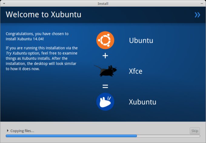 Installing, nice slideshow