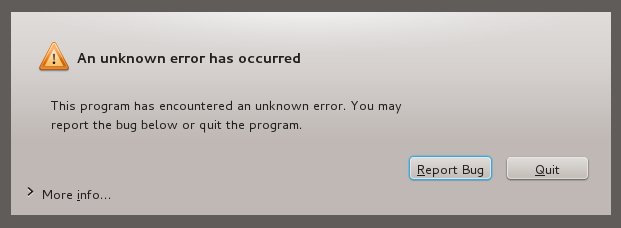 Installer error